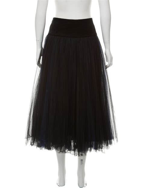 christian dior tulle skirt.